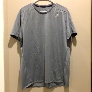 Gray Adidas climalite T-shirt
